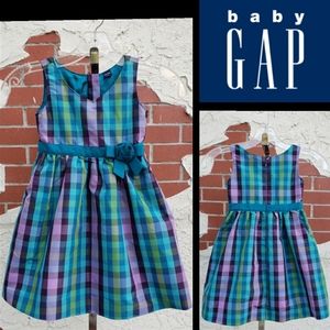 3 Years BABY GAP plaid tulle fancy dress 3T